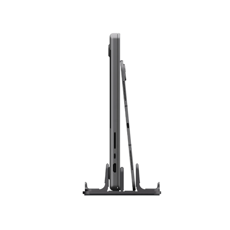 Вертикальная подставка для ноутбука Spigen LD208S4, цвет «космический серый».