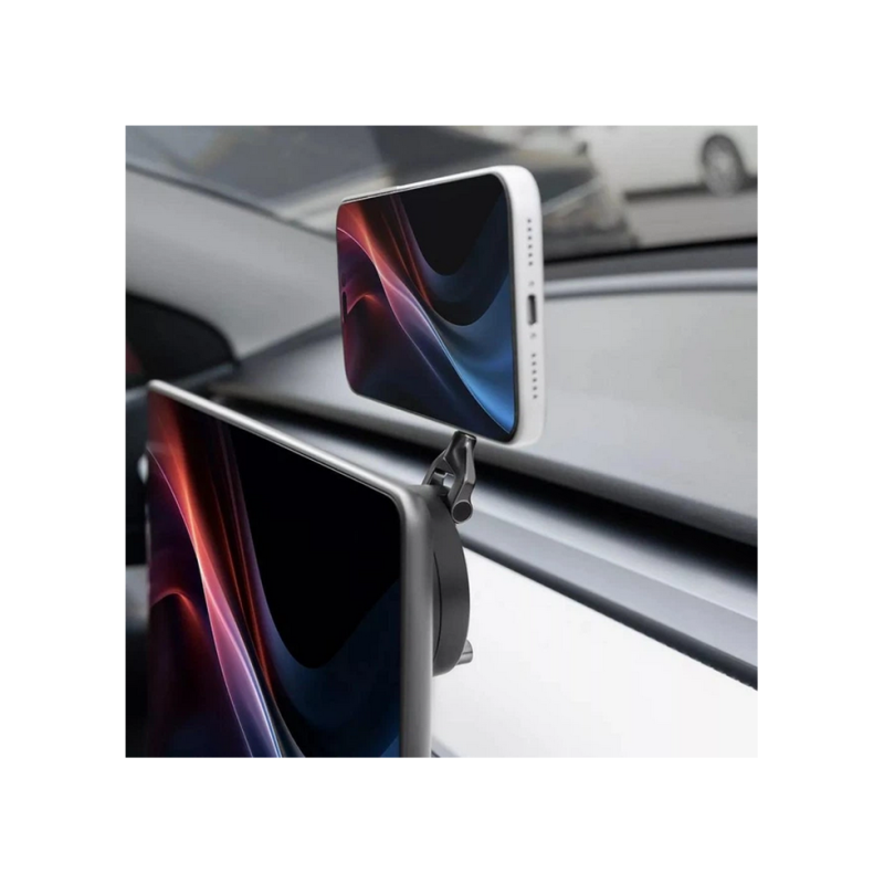 Car Mount With Wireless Charger Proove Jetlock Qi2.2 25W, Black