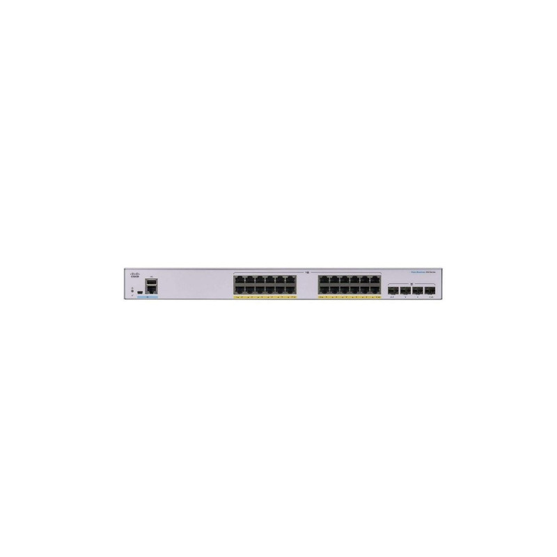 24-портовый гигабитный управляемый PoE-коммутатор Cisco CBS350-24P-4X, 4 x 10G SFP+
