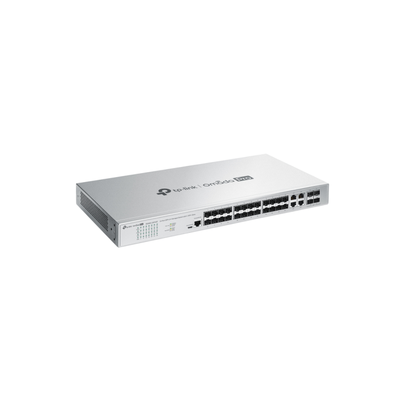 24-port 10/100/1000Mbps Switch TP-LINK Omada Pro"S5500-24F4XF",4x10G SFP+, 4xSFP/RJ45 Combo, Dual PSU,