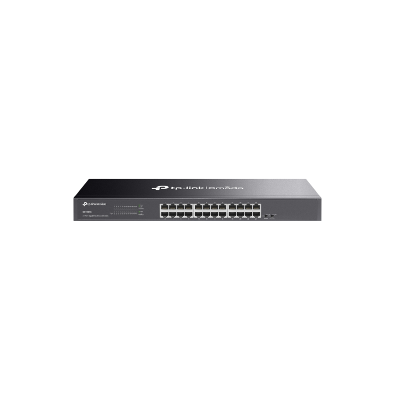 24-port 10/100/1000Mbps Switch TP-LINK "DS1024G", Isolation, Loop Prevention Mode, 1U 19" Rack Mount