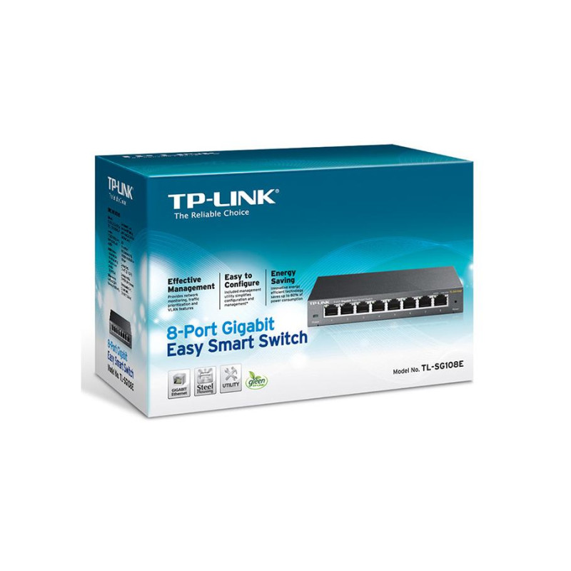 Коммутатор TP-Link TL-SG108E