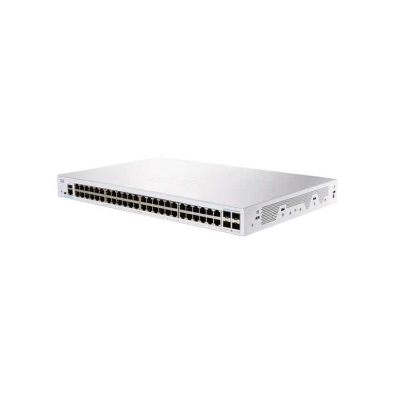 48-портовый гигабитный интеллектуальный коммутатор Cisco CBS250-48T-4X, 4x10G SFP
