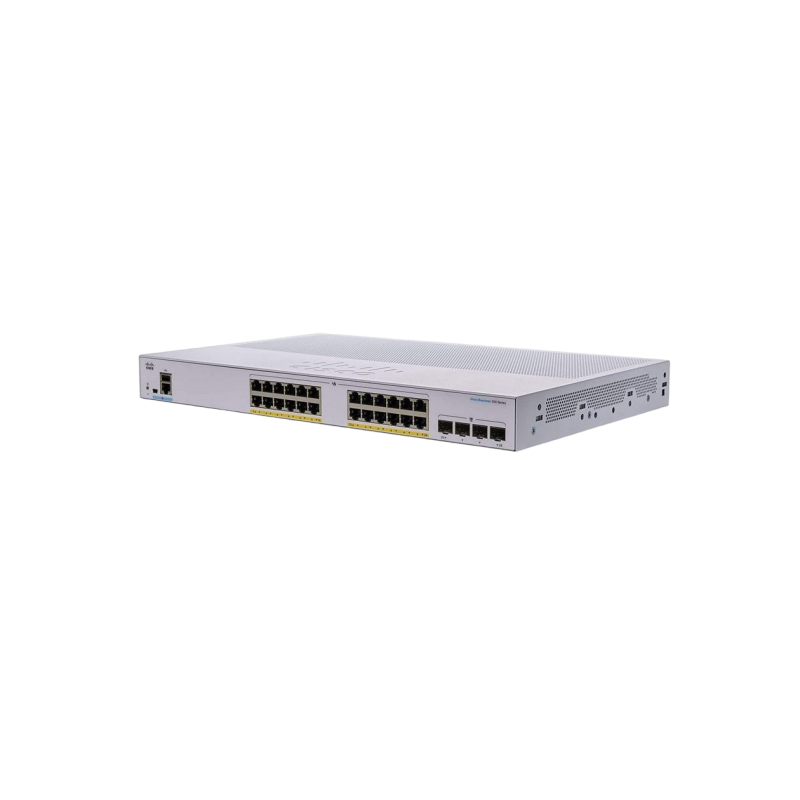 24-портовый гигабитный управляемый PoE-коммутатор Cisco CBS350-24P-4X, 4 x 10G SFP+