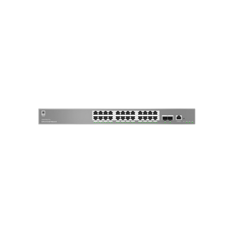 24-port 10/100/1000Mbps L2++ Managed Switch Grandstream "GWN7803 Pro", 2xSFP+, Console Port, RPS