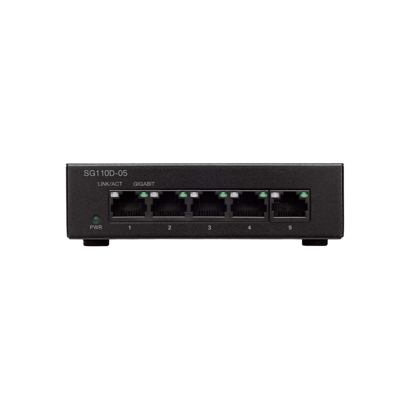 .5-портовый гигабитный настольный коммутатор Cisco SG110D-05