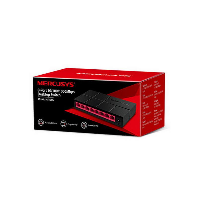 Коммутатор Mercusys MS108G