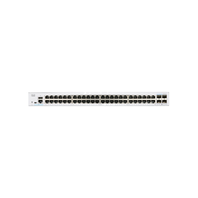 48-портовый гигабитный интеллектуальный коммутатор Cisco CBS250-48T-4X, 4x10G SFP