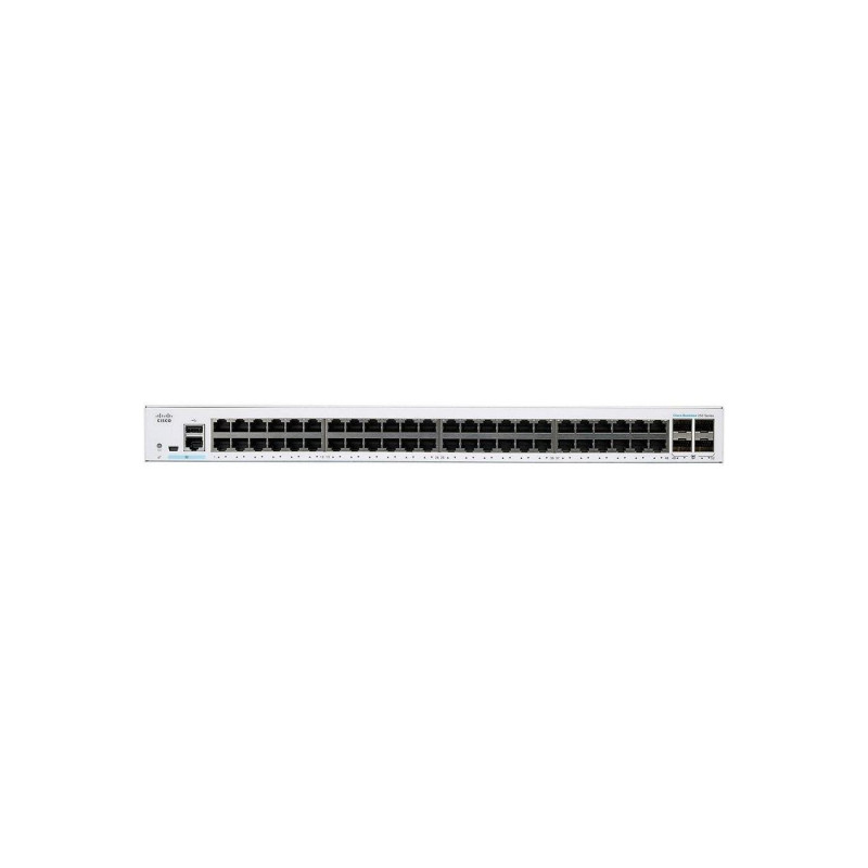 48-портовый гигабитный интеллектуальный коммутатор Cisco CBS250-48T-4G, 4x1G SFP