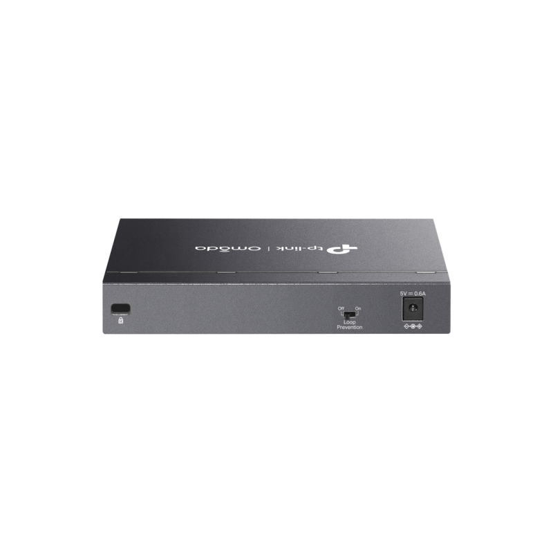 .8-port 10/100/1000Mbps Switch TP-LINK "DS108G", Loop Prevention, QoS, steel case