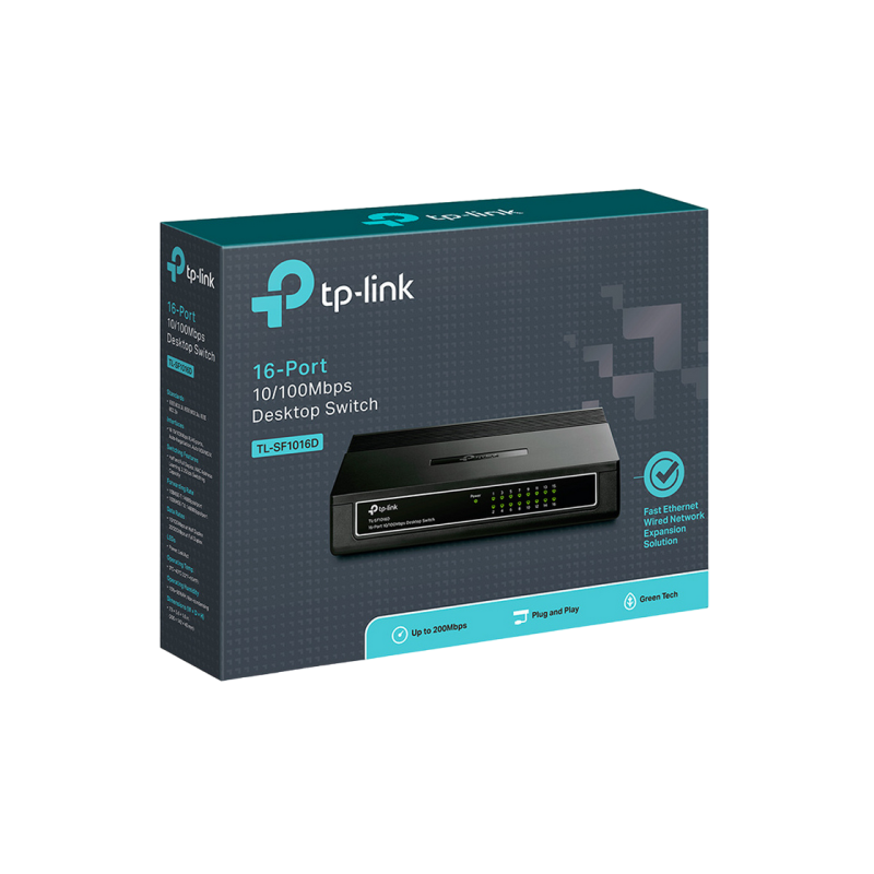 Коммутатор TP-Link TL-SF1016D