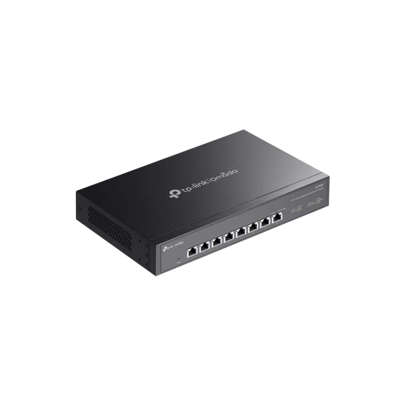 .8-port 10/100Mbps/1/2,5/10 Gbps Switch TP-LINK "DS1008X", steel case, Desk/Rackmount