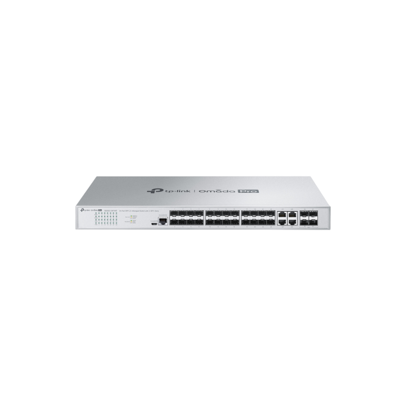 24-port 10/100/1000Mbps Switch TP-LINK Omada Pro"S5500-24F4XF",4x10G SFP+, 4xSFP/RJ45 Combo, Dual PSU, 