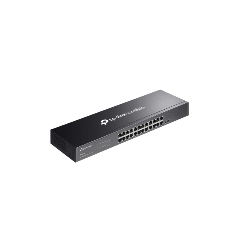 24-port 10/100/1000Mbps Switch TP-LINK "DS1024G", Isolation, Loop Prevention Mode, 1U 19" Rack Mount