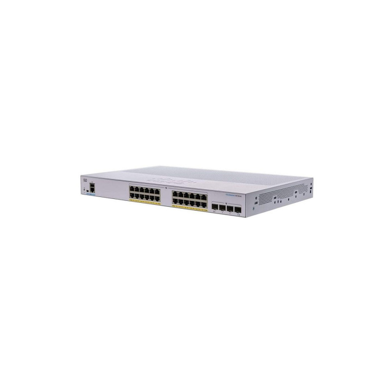 24-портовый гигабитный управляемый PoE-коммутатор Cisco CBS350-24P-4X, 4 x 10G SFP+