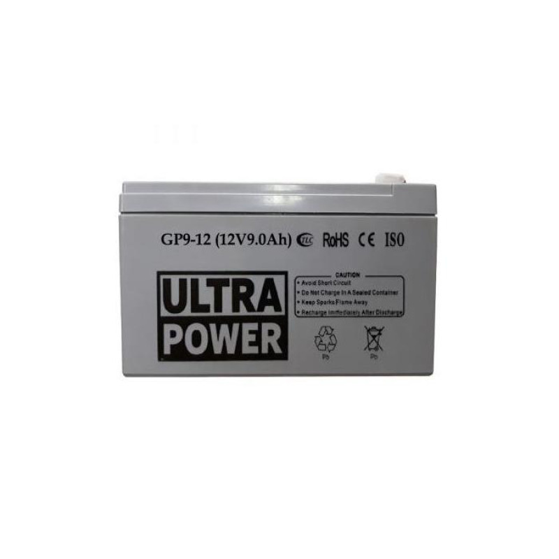 Аккумулятор для ИБП Ultra Power, 12V/9AH