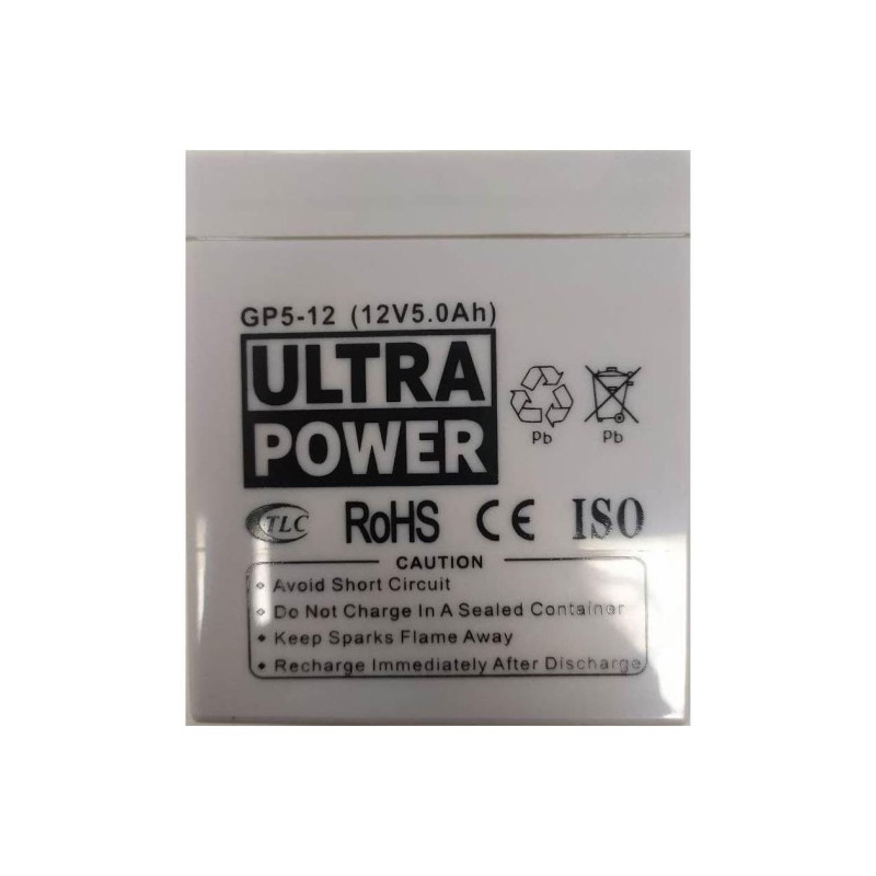 Аккумулятор для ИБП Ultra Power 12V/ 5AH