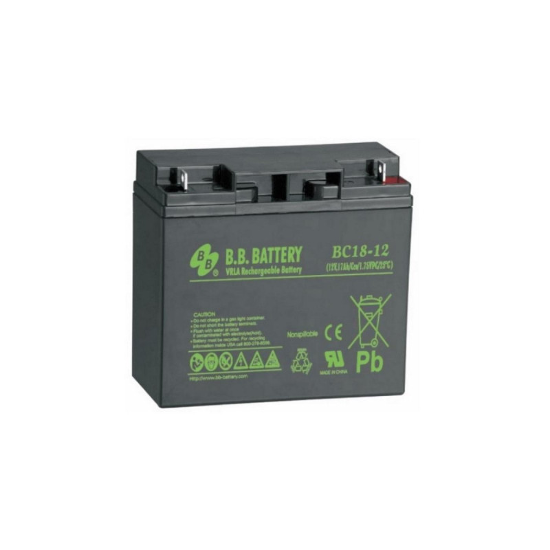 Аккумулятор для ИБП B.B. BC18-12 Аккумулятор для ИБП B.B. BC18-12