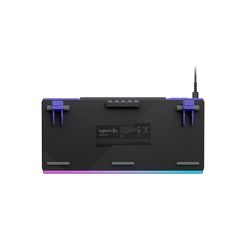 Клавиатура Logitech G512 X 75 Wired, Tactile, Black