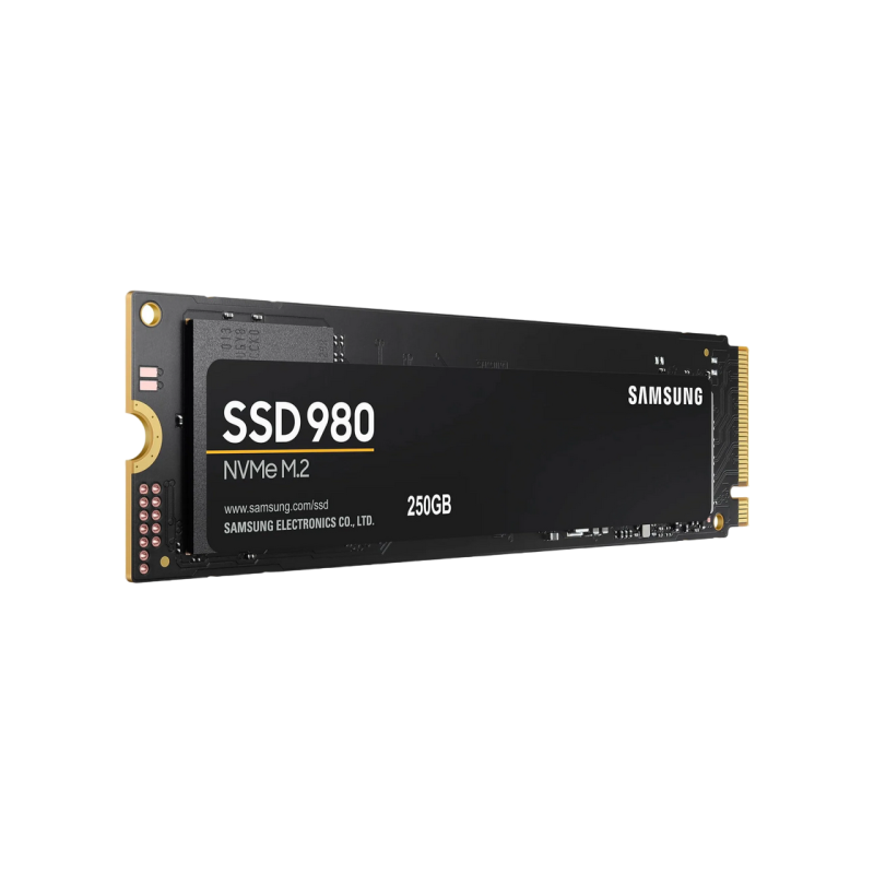 .M.2 NVMe SSD 250GB Samsung 980 [PCIe 3.0 x4, R/W:2900/1300MB/s, 230/320K IOPS, 150TBW, Pablo, 3D-NAND TLC