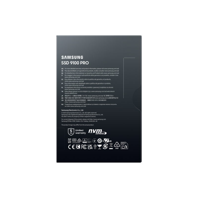 SSD 2.0TB Samsung 9100 Pro MZ-VAP2T0BW