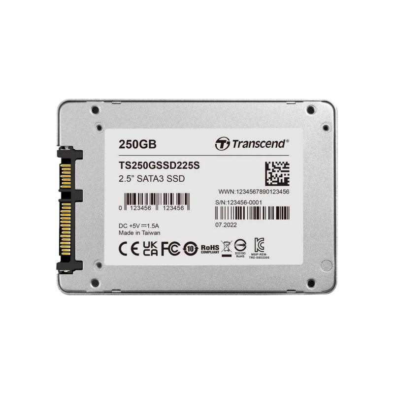 SSD 250GB Transcend SSD225S