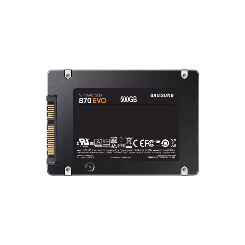 SSD 500GB Samsung 870 Evo MZ-77E500B