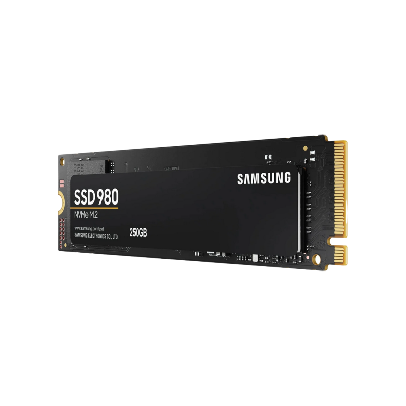.M.2 NVMe SSD 250GB Samsung 980 [PCIe 3.0 x4, R/W:2900/1300MB/s, 230/320K IOPS, 150TBW, Pablo, 3D-NAND TLC