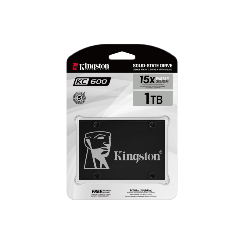 SSD 1.0Tb Kingston KC600, 110502