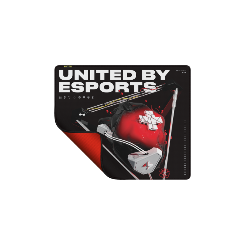 Gaming Mouse Pad HATOR TONN eSports L (HTP-033), MAINCAST edition, black