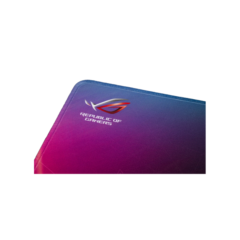 Коврик для игровой мыши ROG Strix Edge, 400 x 450 x 2 мм, большой, вертикальный, высокоточный и отзывчивый трекинг.