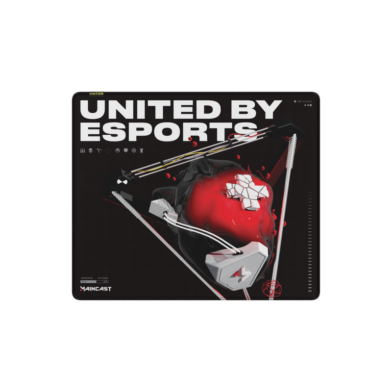 Gaming Mouse Pad  HATOR TONN eSports L (HTP-033), MAINCAST edition, black