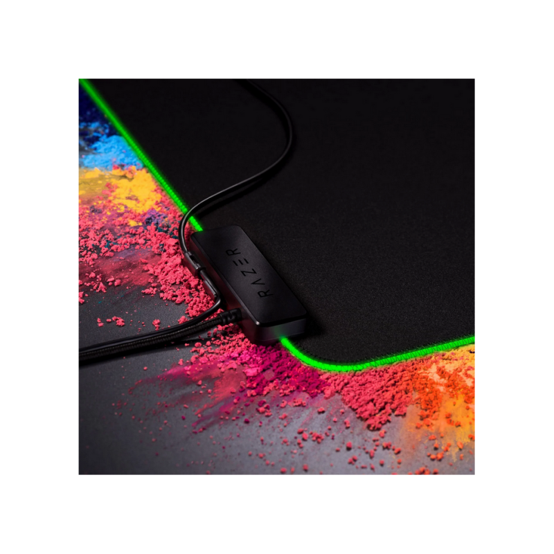 Gaming Mouse Razer Goliathus Chroma with Razer Chroma RGB Standart Size Mat Black