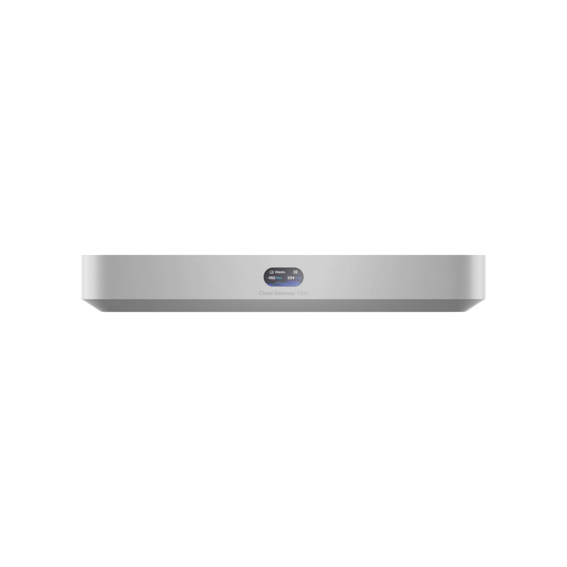10G Ubiquiti Cloud Gateway Fiber "UCG-Fiber ", 1x10G SFP+ WAN, 1x10G RJ45 WAN, 1x10G SFP+ RJ45, 4x2.