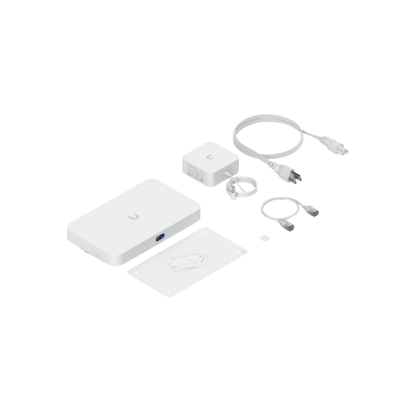10G Ubiquiti Cloud Gateway Fiber "UCG-Fiber ", 1x10G SFP+ WAN, 1x10G RJ45 WAN, 1x10G SFP+ RJ45, 4x2.