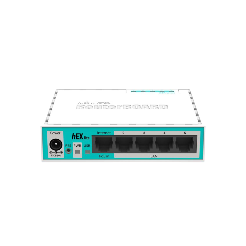 Роутер Mikrotik RB750r2 hEX lite