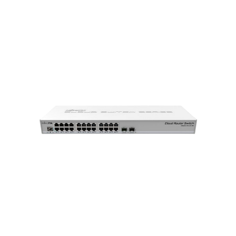 Роутер Mikrotik CRS326-24G-2S+RM