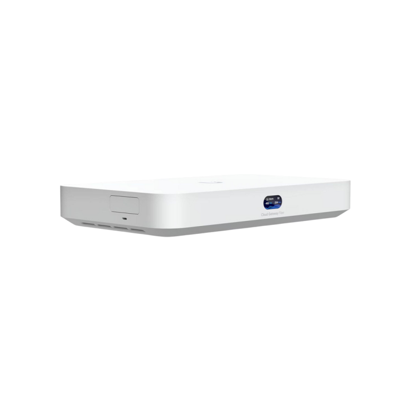 10G Ubiquiti Cloud Gateway Fiber "UCG-Fiber ", 1x10G SFP+ WAN, 1x10G RJ45 WAN, 1x10G SFP+ RJ45, 4x2.