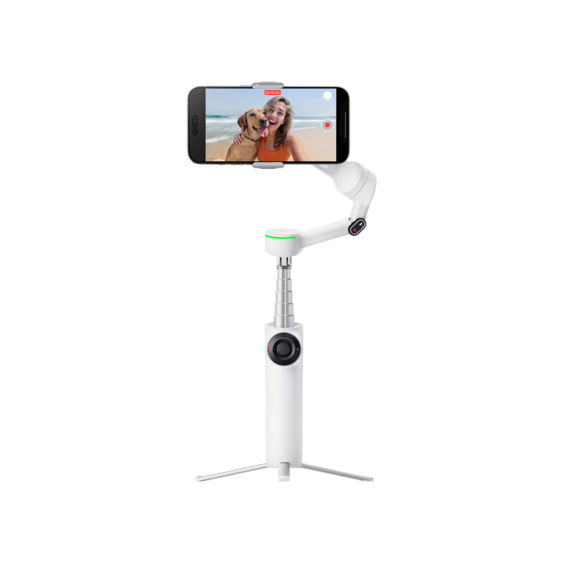 Стабилизатор изображения Insta360 Flow 2 Pro Creator Kit, Stone White (CINSABQB205)