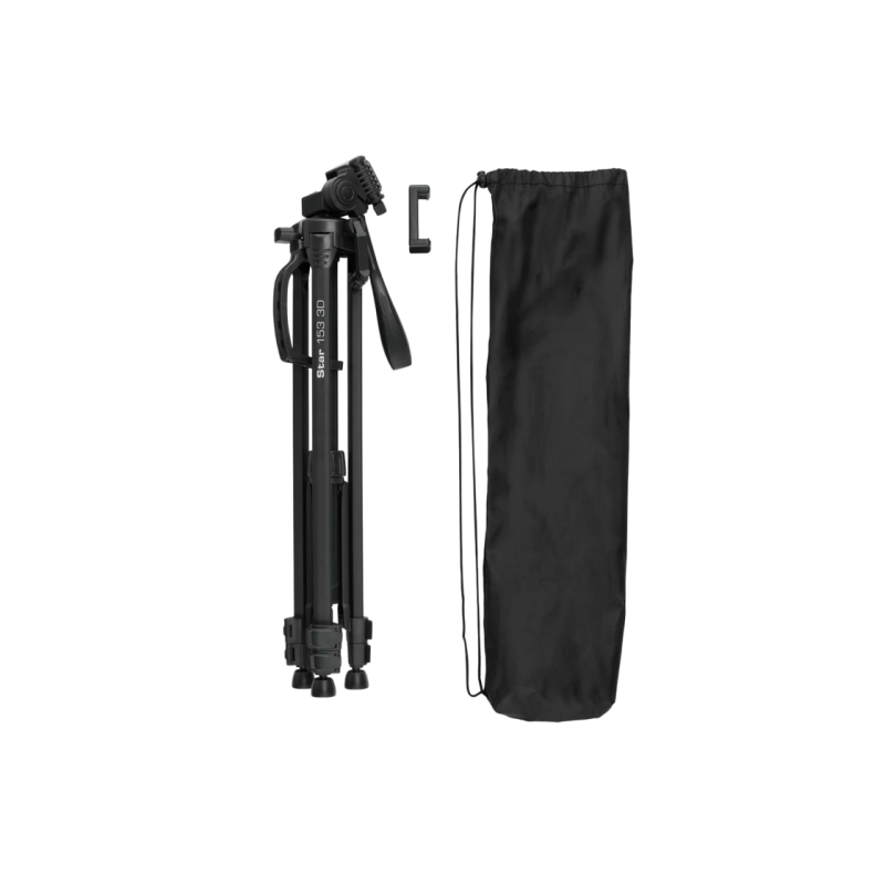 Штатив Hama Star 153 3D камера и смартфон с 3D наклоном (4667) черный