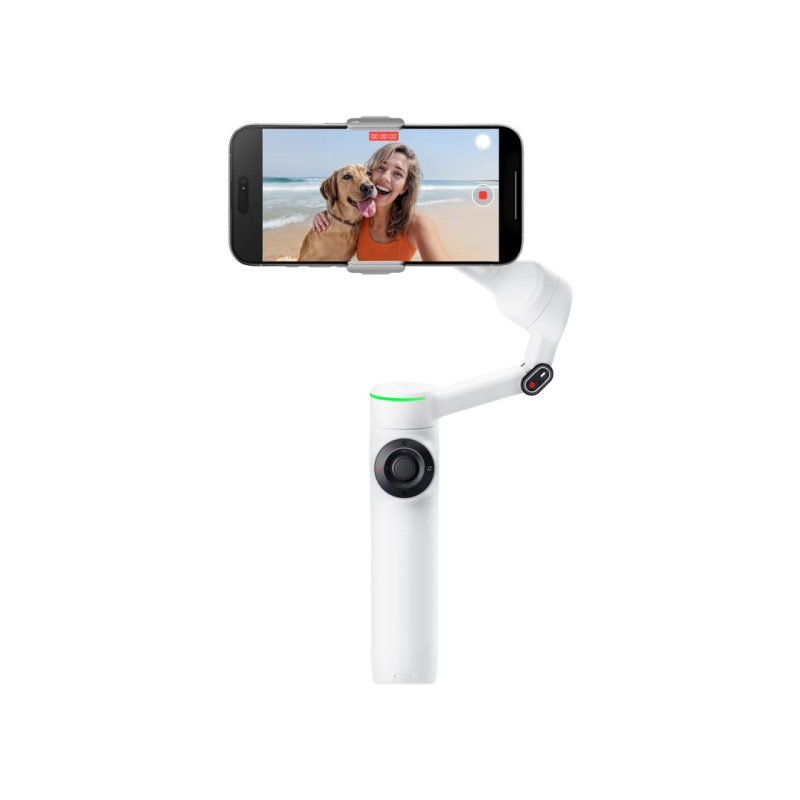 Стабилизатор изображения Insta360 Flow 2 Pro Creator Kit, Stone White (CINSABQB205)