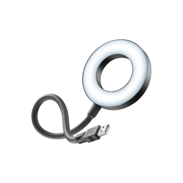 Lumina Cellularline USB Led Ring Light, Black