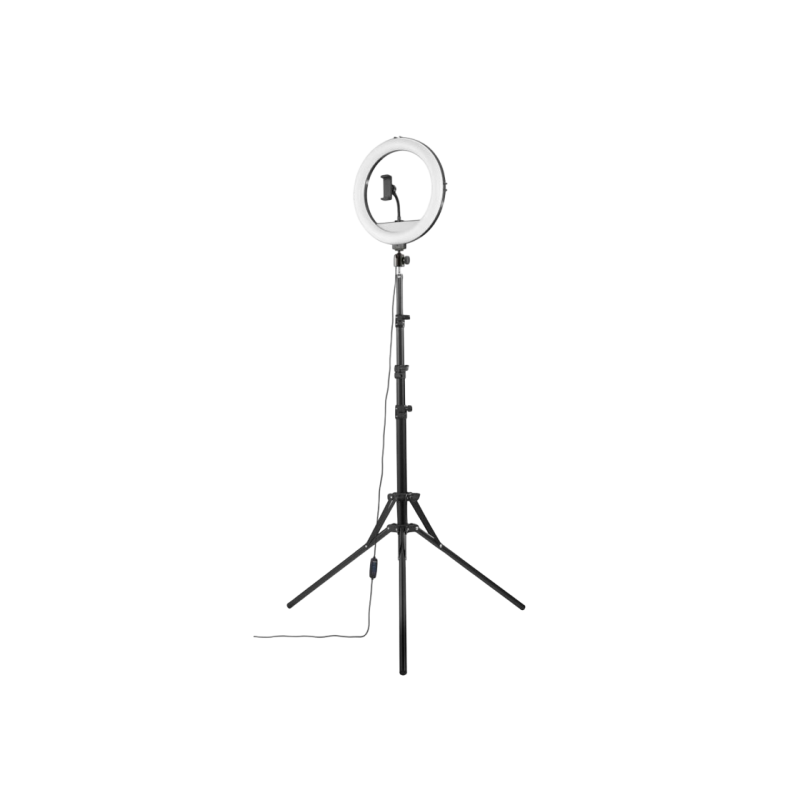 Tripod cu Lampa Circulara Hama SpotLight Steady120 III (4678) Black