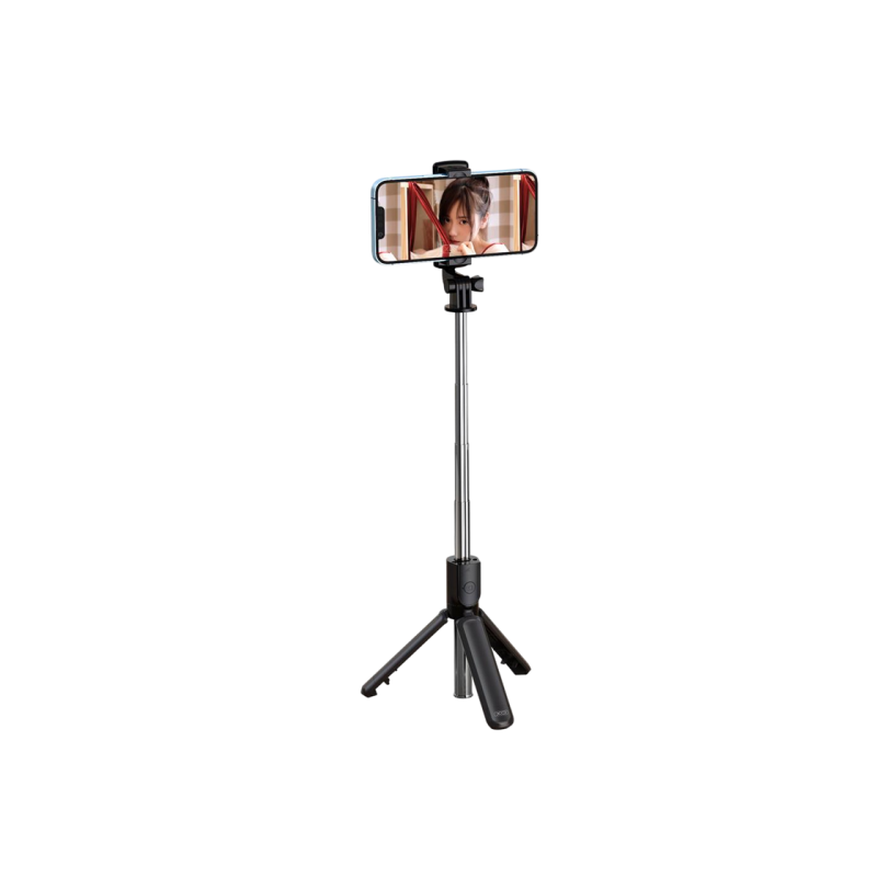 Bluetooth Selfie Stick XO, SS09, Tripod, Black