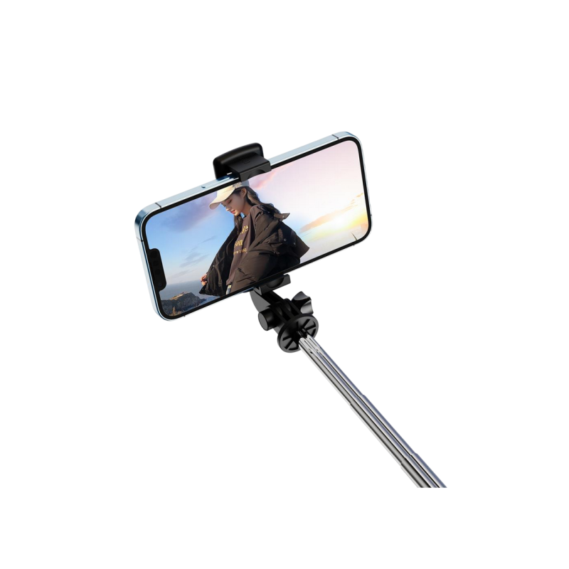 Bluetooth Selfie Stick XO, SS09, Tripod, Black