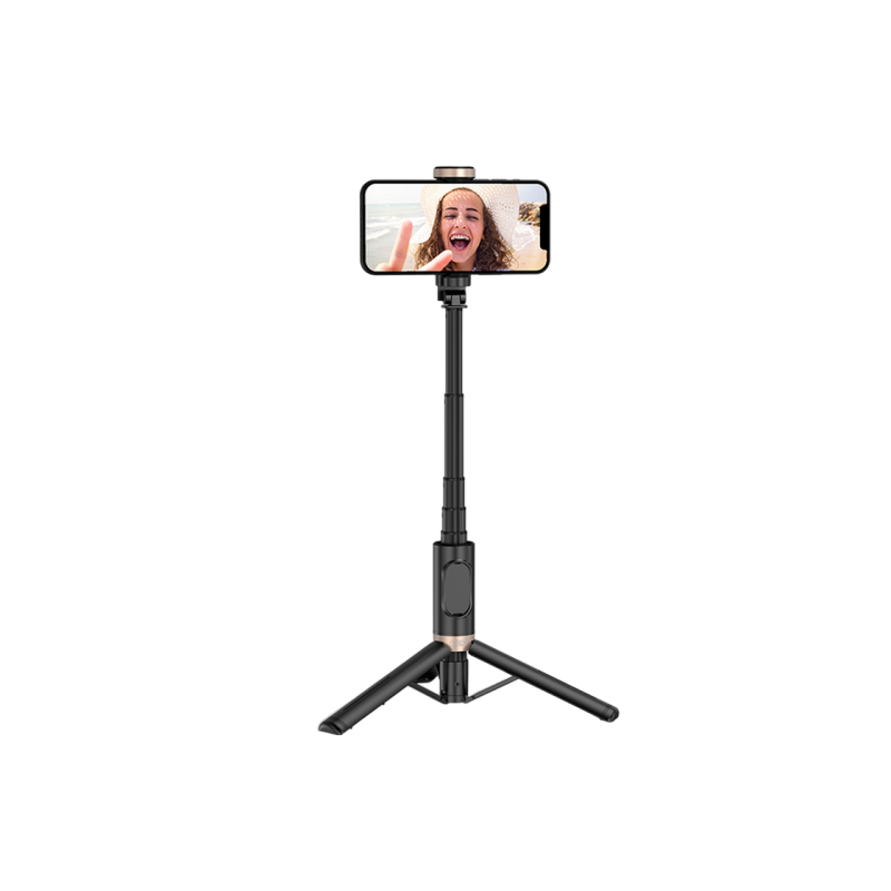 Bluetooth-палка для селфи XO, SS14, штатив, черная