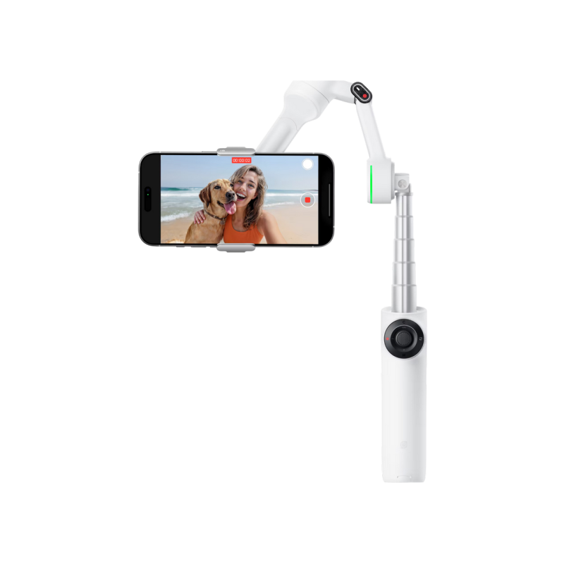 Стабилизатор изображения Insta360 Flow 2 Pro Creator Kit, Stone White (CINSABQB205)