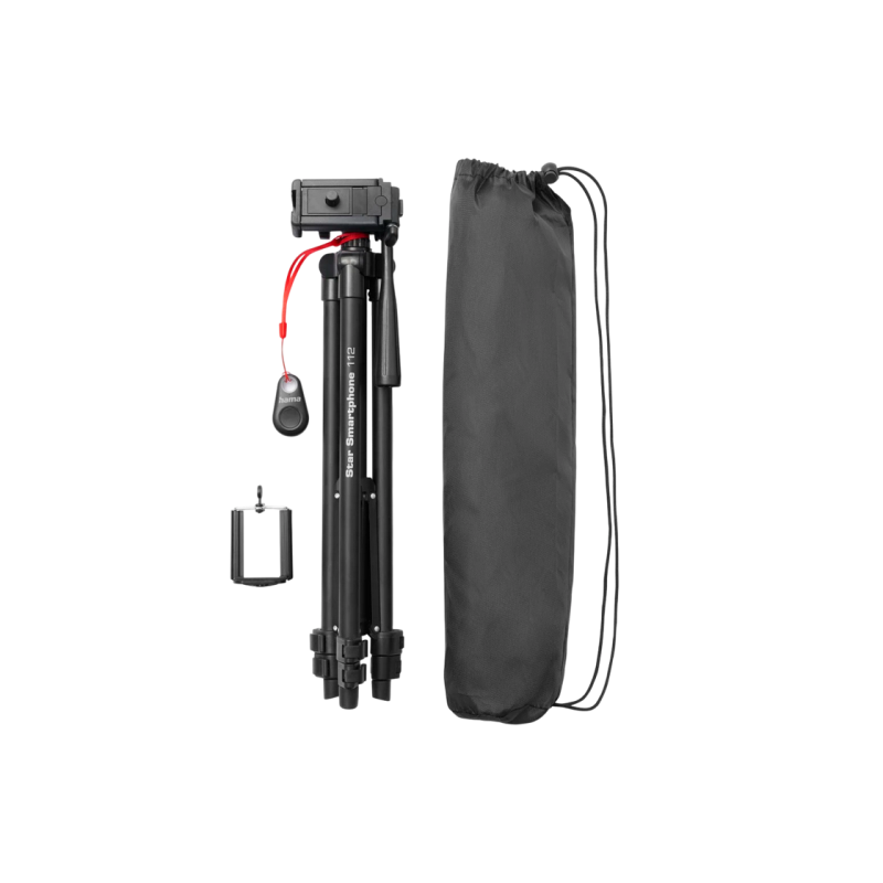 Штатив Hama Star Smartphone 112 штатив - 3D с Bluetooth пультом (40-112 см) (4640) черный