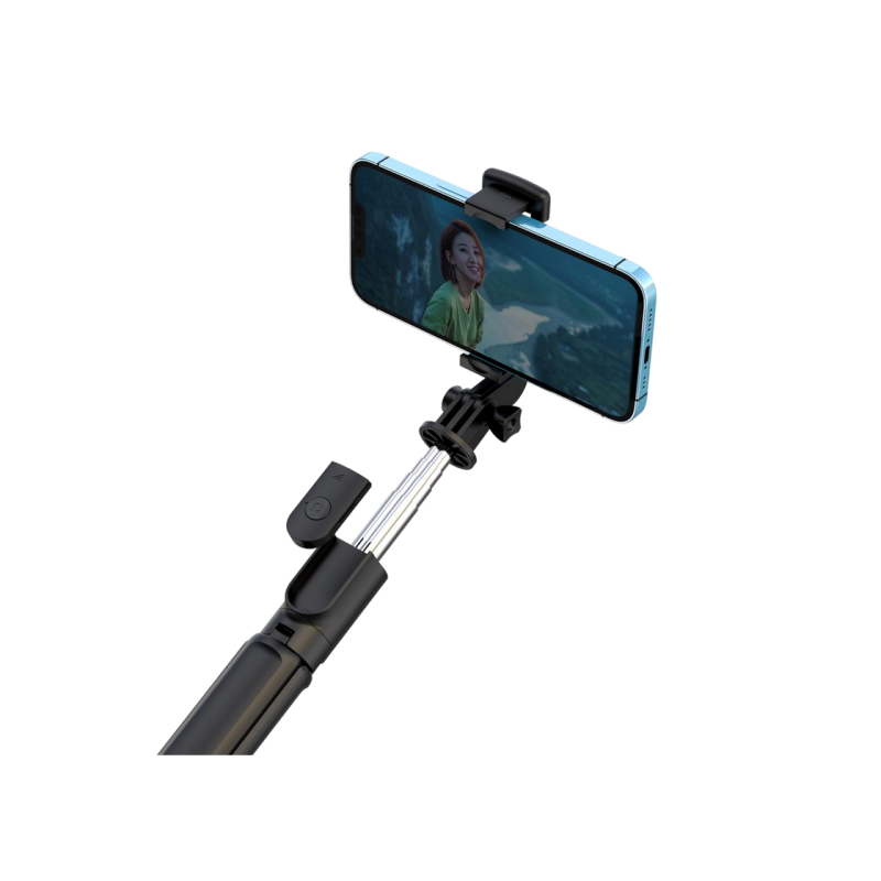 Bluetooth Selfie Stick XO, SS09, Tripod, Black