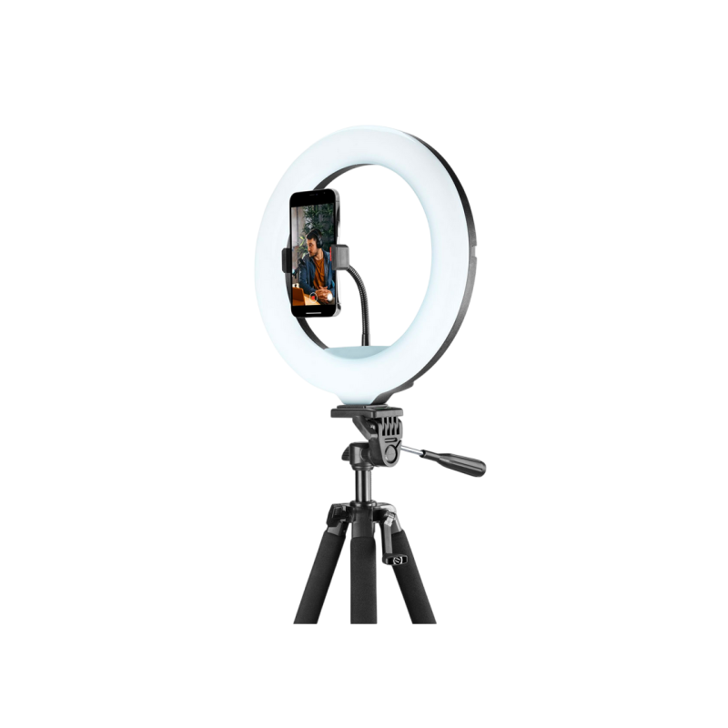 Cellularline Ring Light Master, Black
